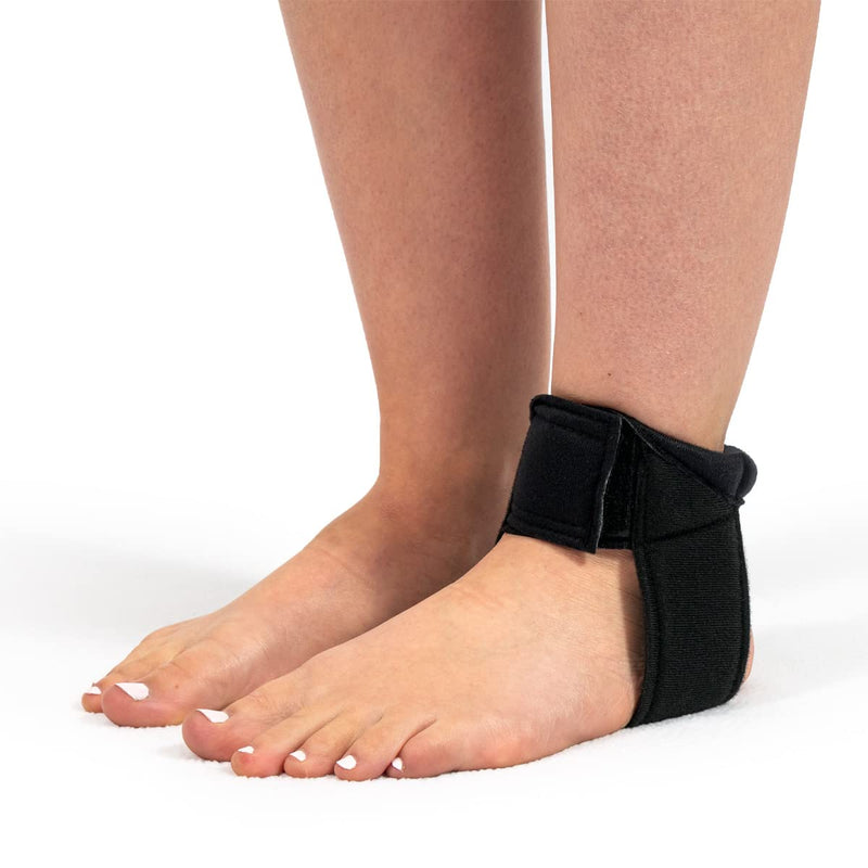 [Australia] - Cho-Pat Achilles Tendon Strap, Developed with Sports Medical Professionals at Mayo Clinic to Reduce Stress & Alleviate Achilles Tendonitis Pain, Black, Medium 