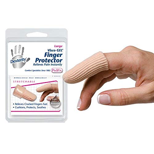 [Australia] - Gel Fabric Covered Finger Protector - XL 