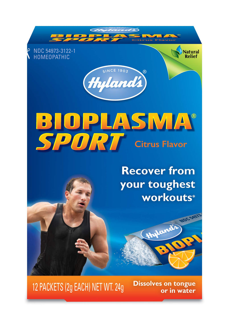 [Australia] - Electrolyte Powder Bioplasma Sport Cell Salts by Hyland's, Natural Relief of Fatigue, Pain and Swelling, 12 Count 
