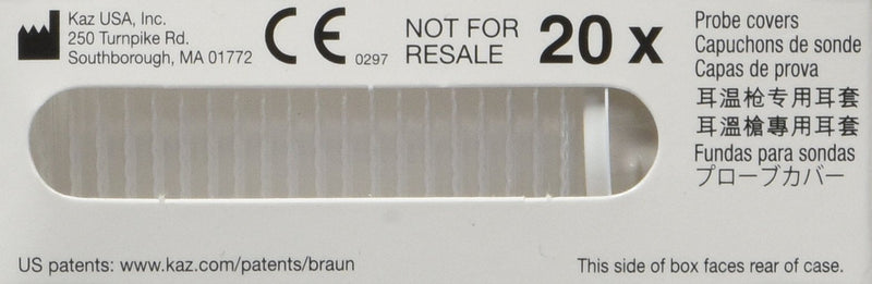 [Australia] - Braun Thermoscan Ear Thermometer Lens Filters (20 Pack) 