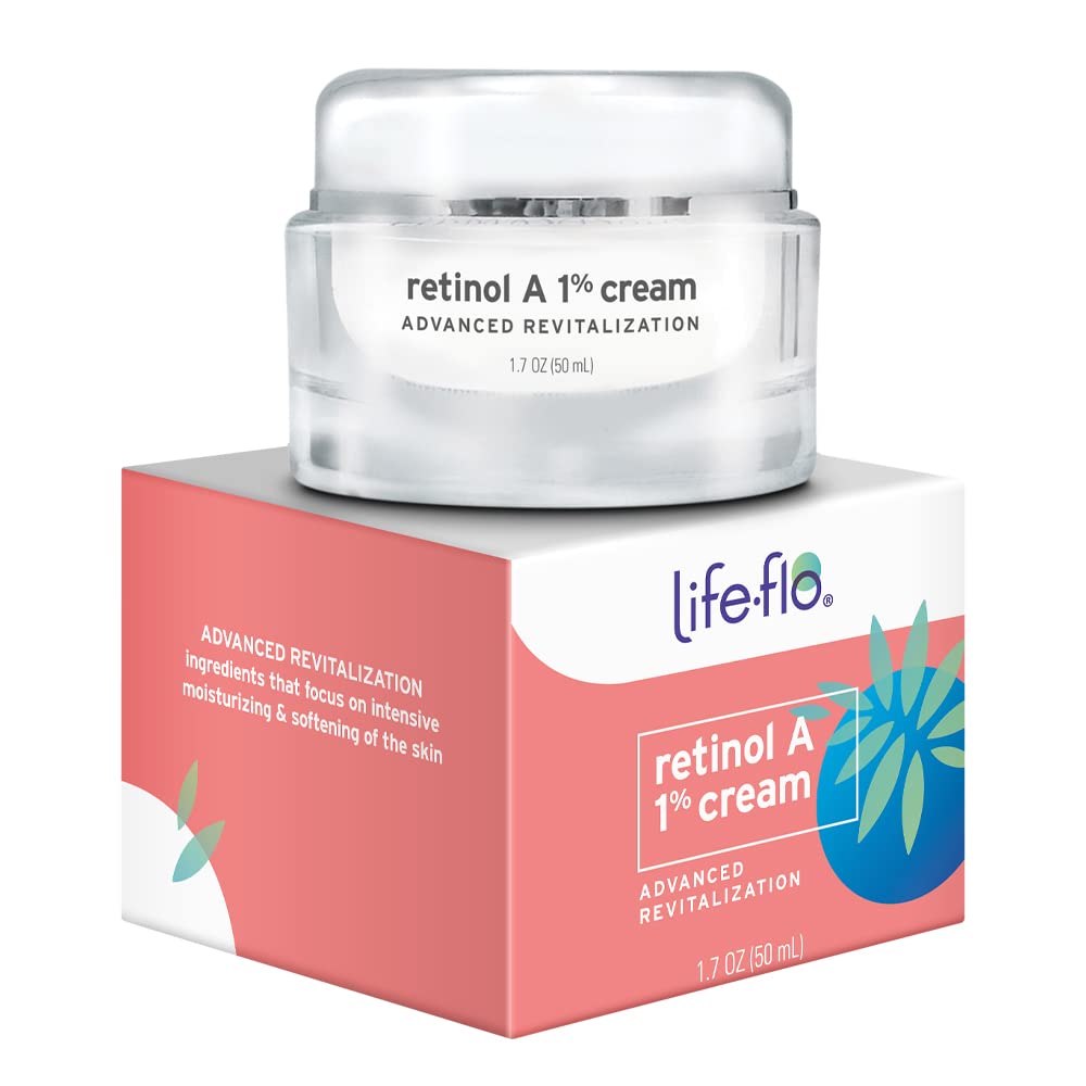 [Australia] - Life-flo Retinol A 1% Advanced Revitalization Cream | Refines Skin & Diminishes Look of Fine Lines & Wrinkles | 1.7oz 