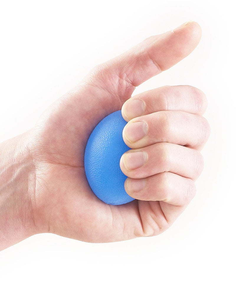 [Australia] - Neo G Hand Rehabilitation Silicone Ball - 3 Resistance Levels - Helps Improve Hand Grip, Mobility & Function, Strengthen Fingers, Hands & Wrist/Forearm – Class 1 Medical Device – Blue = Medium 