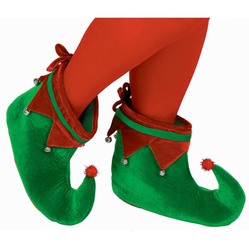 [Australia] - amscan 393235 Adult Elf Fabric Party Costume Shoes 1 