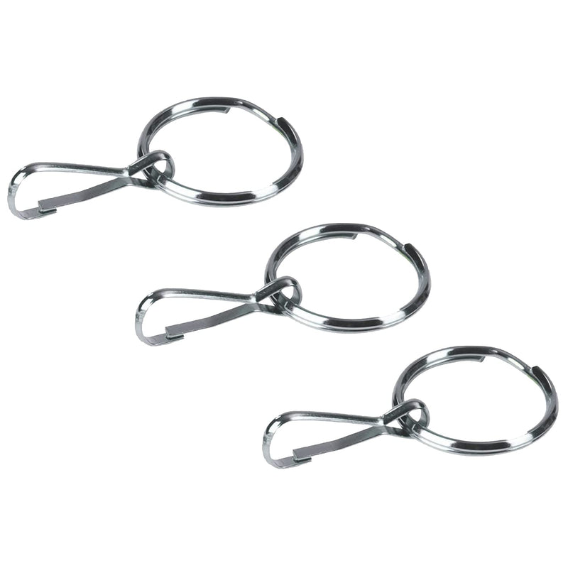 [Australia] - HealthSmart Zipper Ring Pulls Zipper Tabs For Clothing, Zipper Assist, 3 Count, 1 Inch Diameter 
