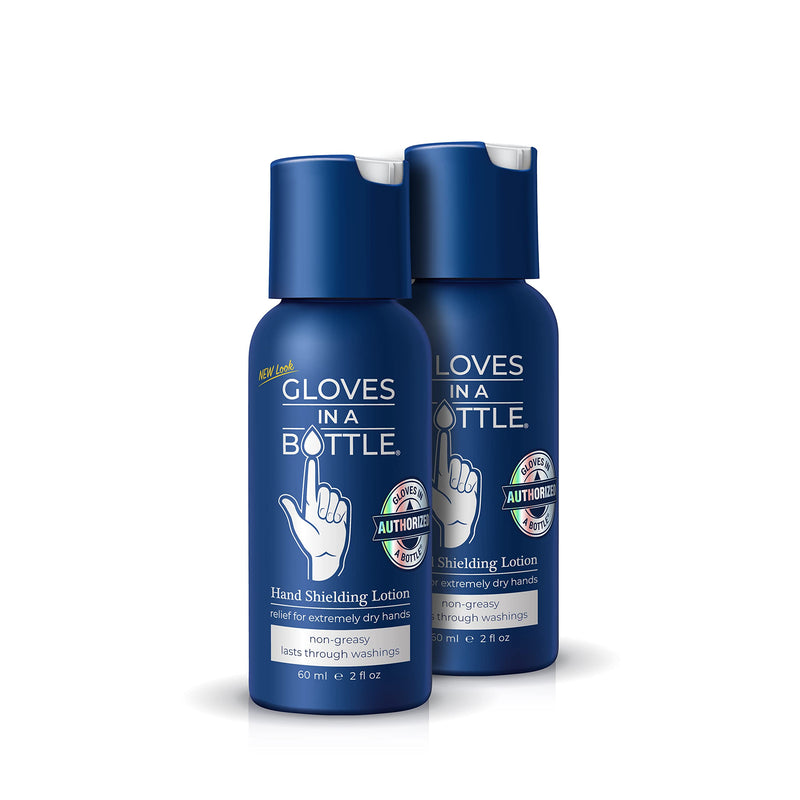 [Australia] - Gloves in a Bottle Shielding Lotion 2oz ( Pack Of 2 ) Fragrance Free 2 Fl Oz (Pack of 2) 