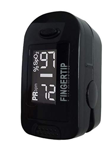 [Australia] - Concord BlackOx Fingertip Pulse Oximeter with Reversible Display, Carrying Case, Lanyard and Protective Cover 