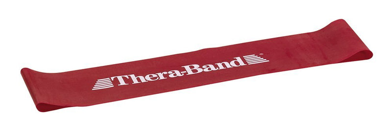 [Australia] - TheraBand Resistance Band Loop Red - Medium 