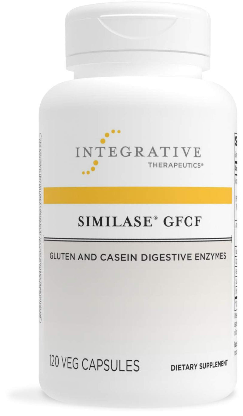 [Australia] - Integrative Therapeutics Similase GFCF - Digestive Enzyme Supplement for Support Against Occasional Gas and Bloating* - Supports Gluten and Casein Digestion* - Dairy Free - 120 Vegan Capsules 