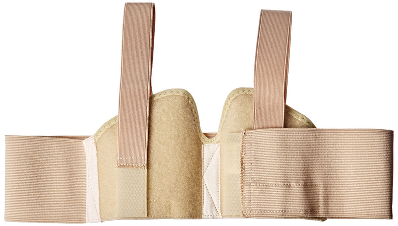 [Australia] - Curad Hernia Belt with Compression Pads, Small Size, Beige 