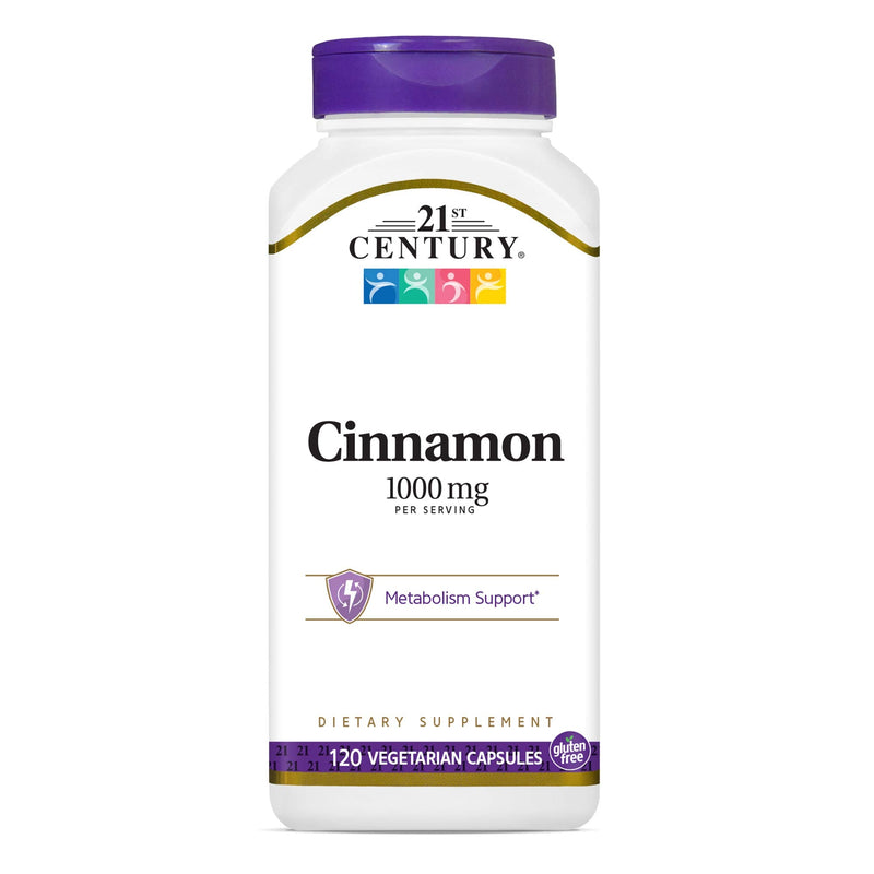 [Australia] - 21st Century Cinnamon, 1000mg, 120 Vegicaps 1 