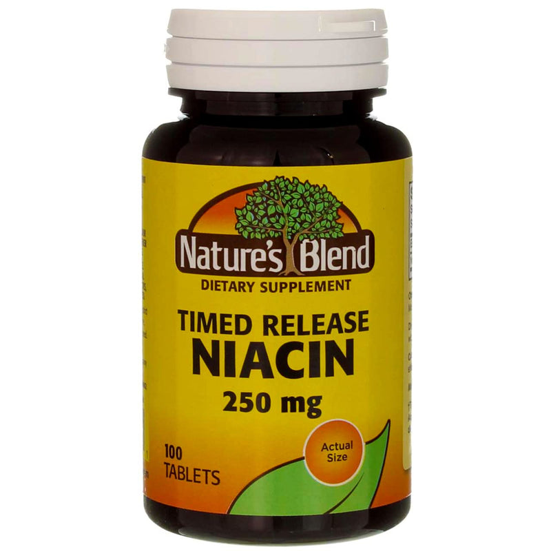 [Australia] - Nature's Blend Niacin Timed Release 250 mg 250 mg 100 Tabs 