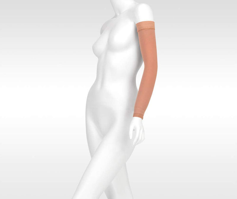 [Australia] - Juzo Dynamic Varin 3511 20-30mmhg Armsleeve with Silicone Top Band for Women Beige 2 (II) Regular 