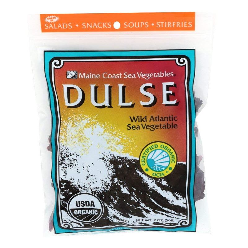 [Australia] - Dulse Whole Leaf 2 oz Bag - Wild Atlantic - Organic Dulse Leaf 