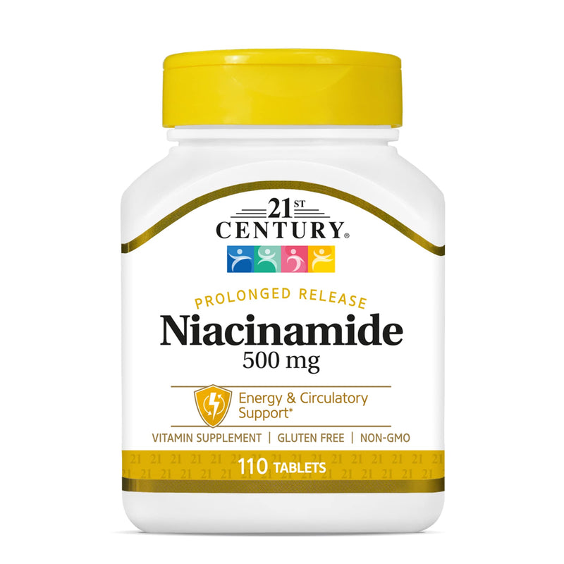 [Australia] - 21st Century Niacinamide 500 mg Prolonged Release Tablets, 110-Count 