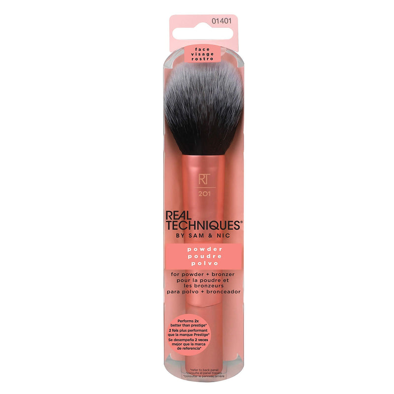 [Australia] - Real Techniques Powder & Bronzer Brush, Helps Build Smooth Even Coverage 