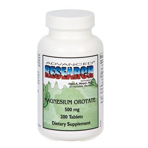[Australia] - NCI Advanced Research Dr. Hans Nieper Magnesium Orotate Tablets, 500 Mg, 200 Count 