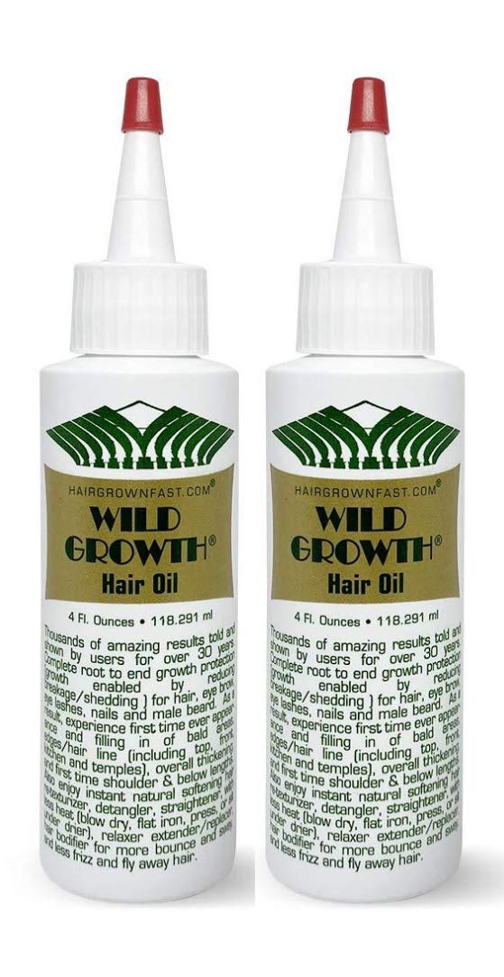 [Australia] - Wild Growth Hair Oil 4oz "Pack of 2" 4 Fl Oz (Pack of 2) 