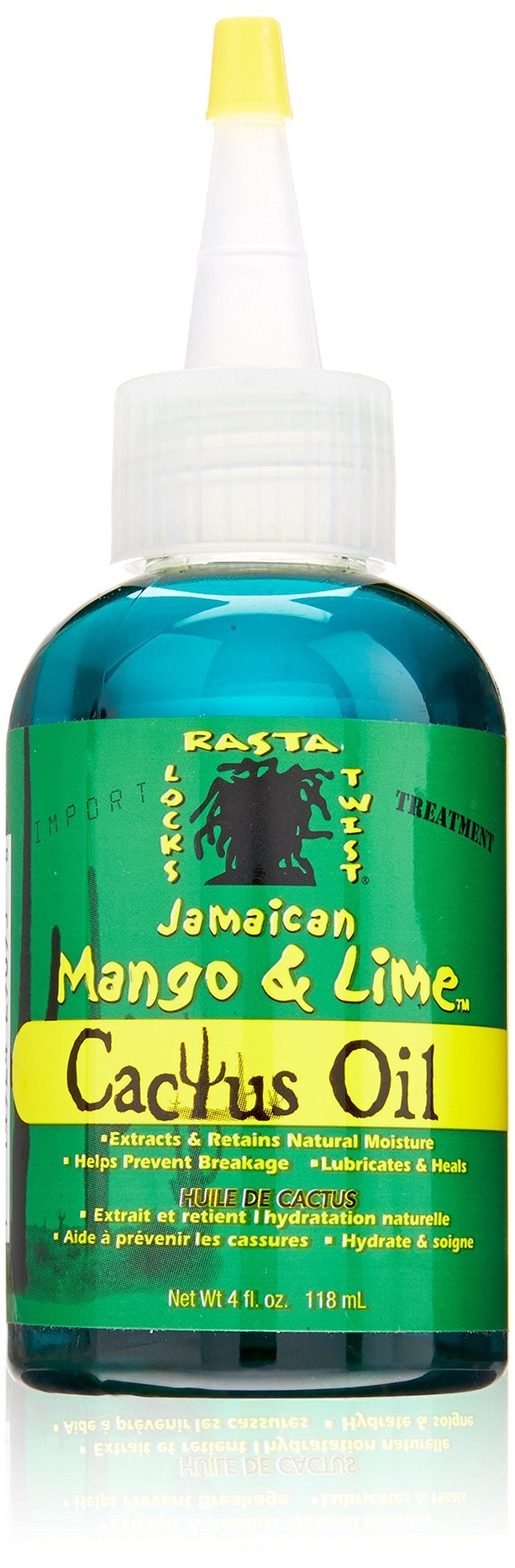 [Australia] - Jamaican Mango & Lime Cactus Oil for Hair, 4 Oz 