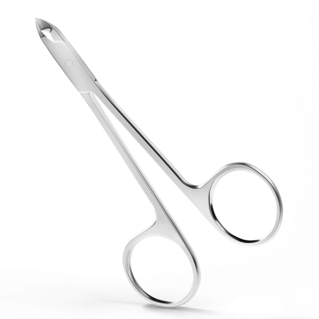 [Australia] - Suvorna 4" Cuticle Trimmer Cuticle Nippers Cuticle Cutter Nail Cuticle Trimmer Cuticle Clippers Nippers Nail Cuticle Professional Manicure Cuticle Trimmer Japanese 420 Stainless Steel Nail Scissor. 