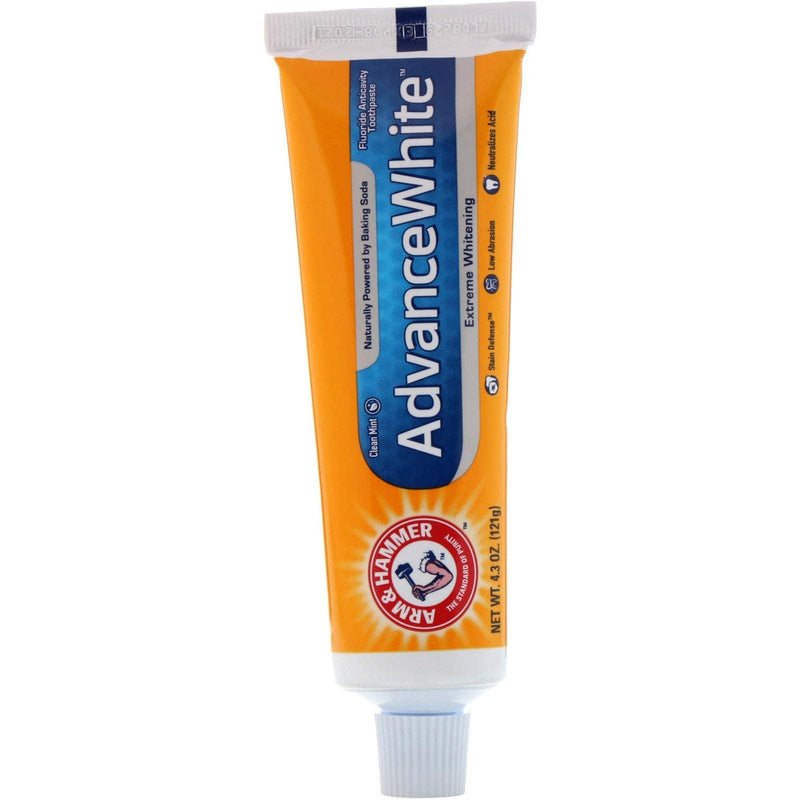 [Australia] - ARM & HAMMER Advance White Baking Soda & Peroxide Toothpaste, Extreme Whitening 4.3 oz 