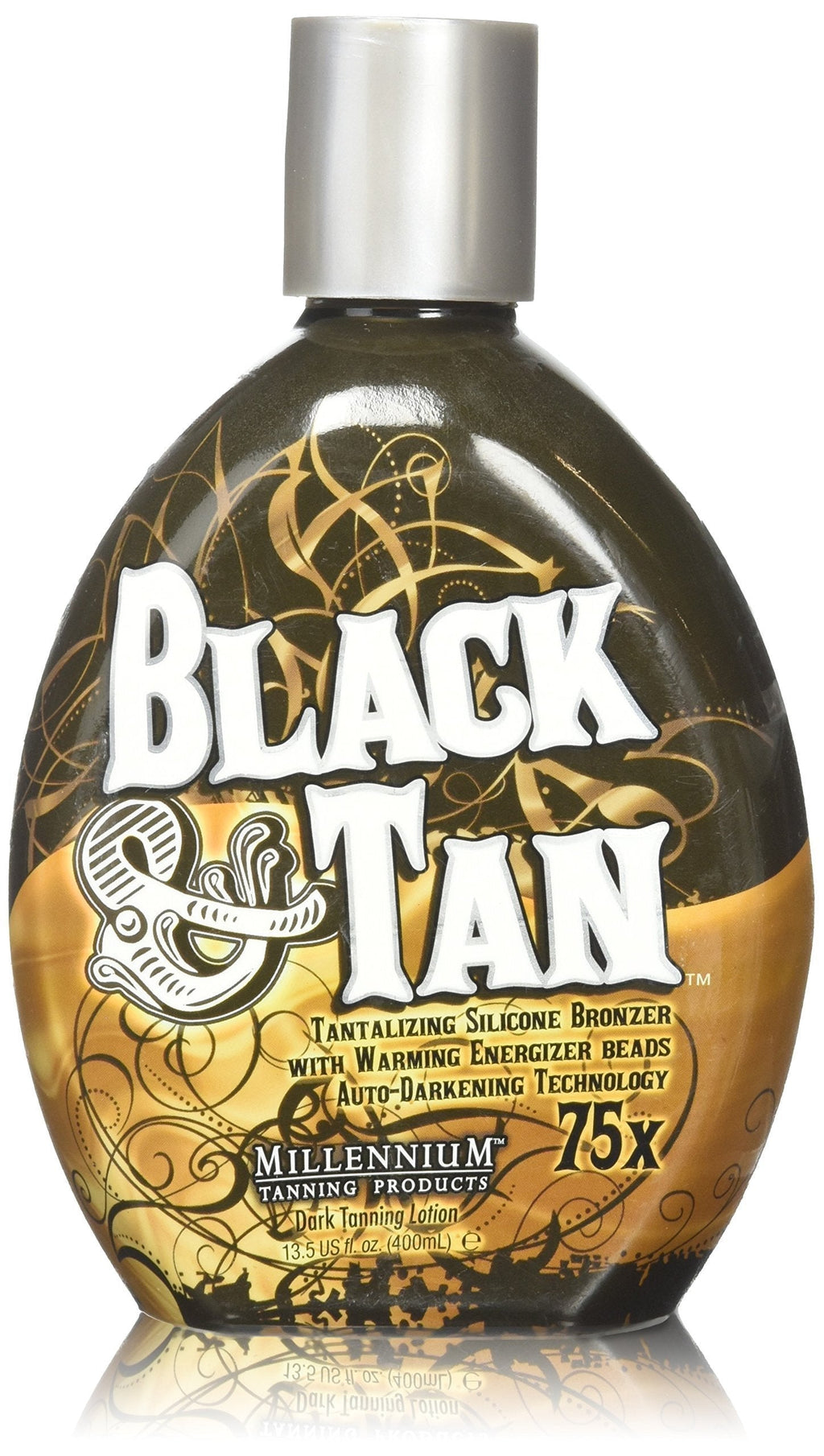 [Australia] - Black & Tan 75x Indoor Tanning Bed Bronzer 13.5OZ 