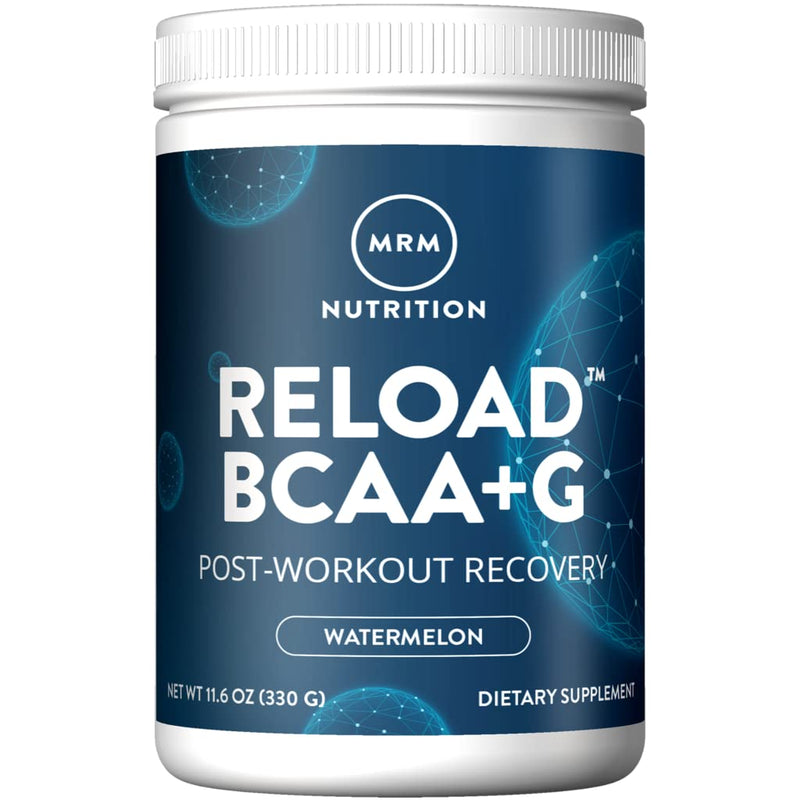 [Australia] - MRM Nutrition Reload BCAA+G Post-Workout Recovery| Watermelon Flavored| 9.6g Amino Acids| with CarnoSyn®| Muscle Recovery| Keto Friendly| 26 Servings 