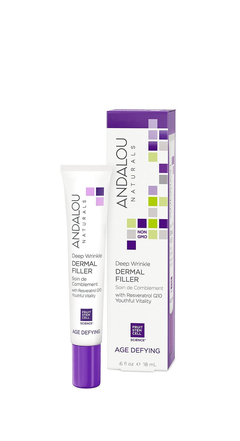 [Australia] - Andalou Naturals Deep Wrinkle Dermal Filler, Aloe Vera, 0.6 Fl Oz 