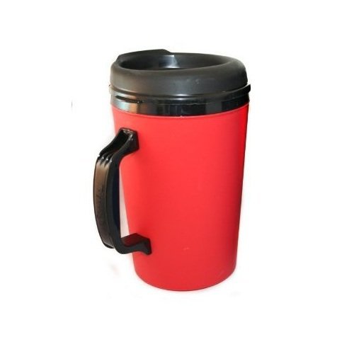 [Australia] - 34 Oz Thermoserv Foam Insulated Coffee Mug- Red 