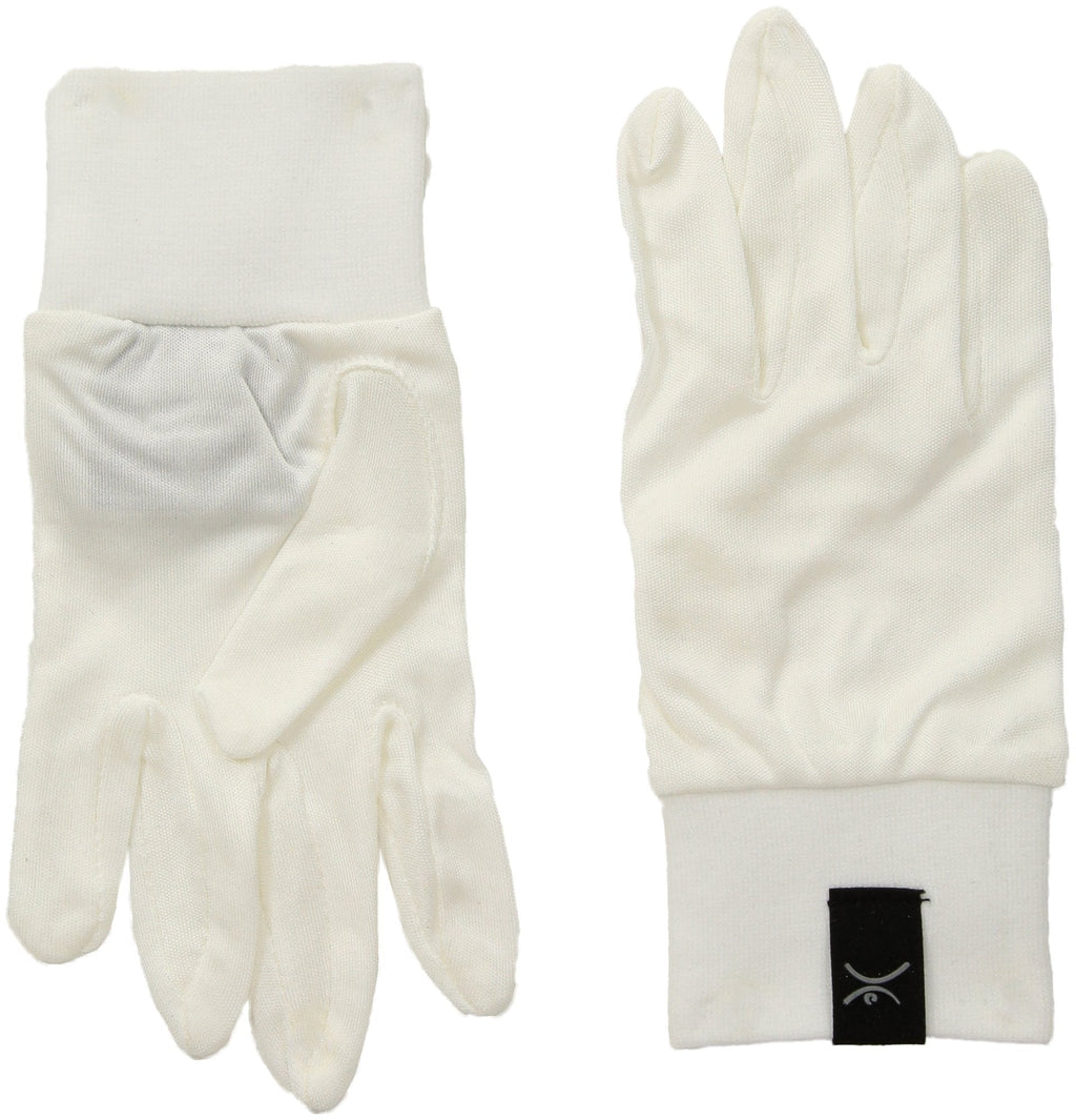 [Australia] - Terramar Kids Thermasilk Ultra-Thin Performance Liner Gloves Small (5) Natural 