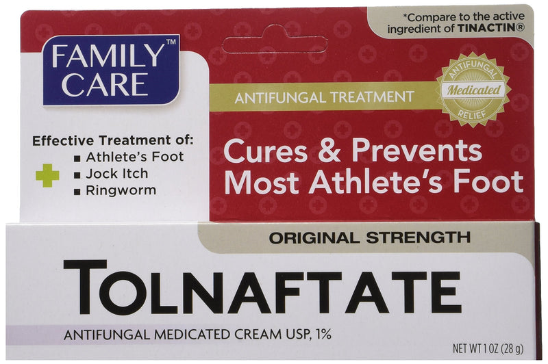 [Australia] - 2 Pack Tolnaftate Cream USP 1% Antifungal Athlete's Foot Compare to Tinactin-1 OZ 