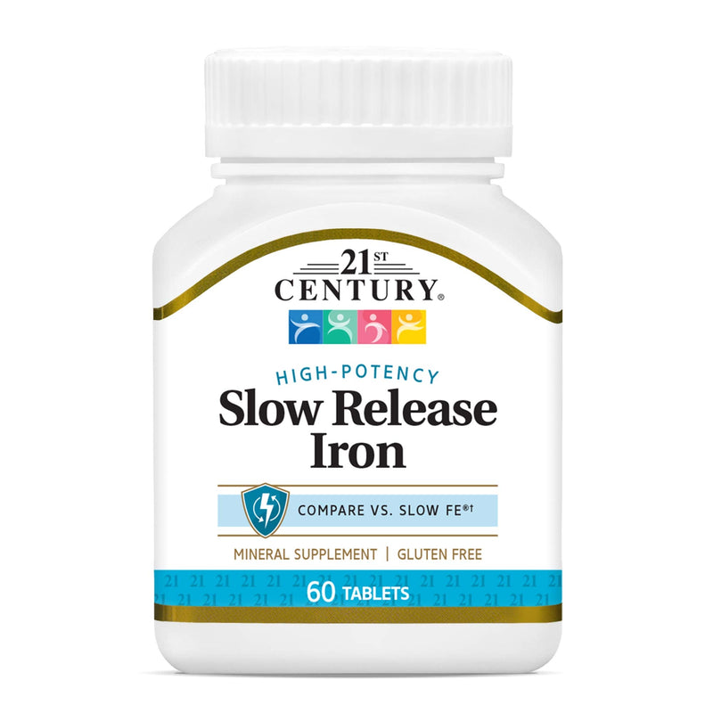 [Australia] - 21st Century Slow Release Iron Tablets, 60 Count 60 Count (Pack of 1) 