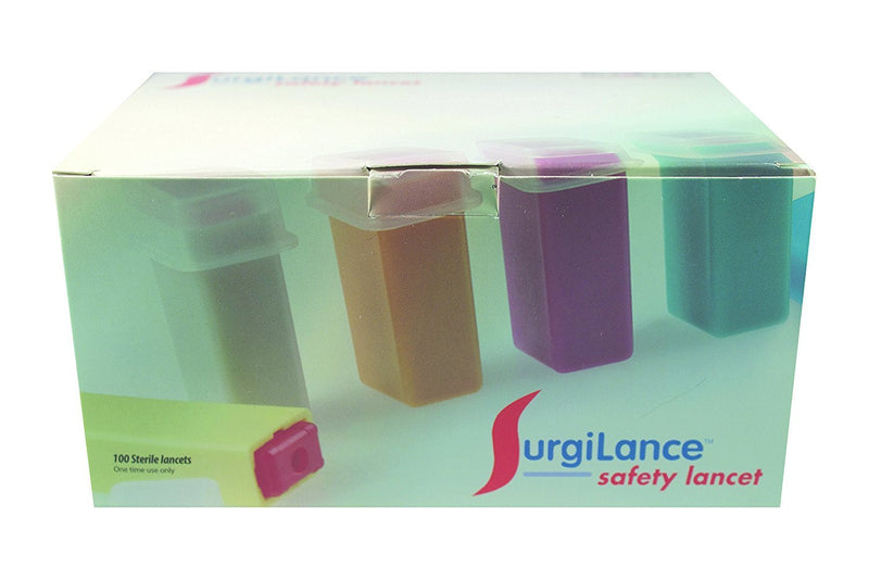 [Australia] - PT# SLN100 PT# # SLN100- Lancet Surgilance Yl Sterile 26G 100/Bx by, MediPurpose 