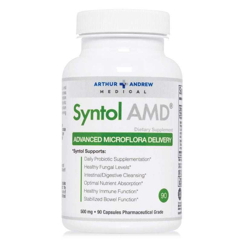 [Australia] - Arthur Andrew Medical, Syntol AMD, Probiotic and Enzyme Blend for Yeast Balance, 90 Capsules 90 Count (Pack of 1) 
