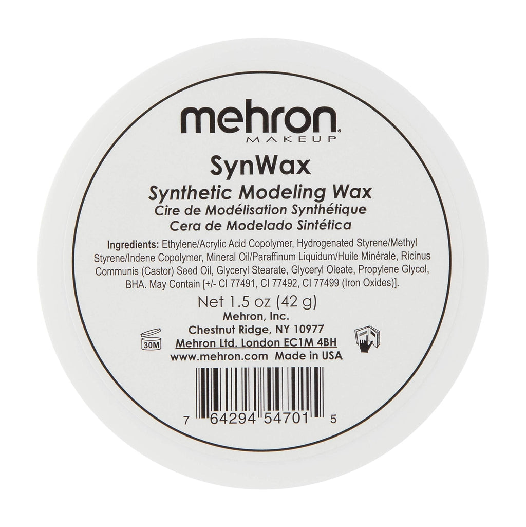 [Australia] - Mehron Makeup SynWax Synthetic Modeling Wax (1.5 oz) 