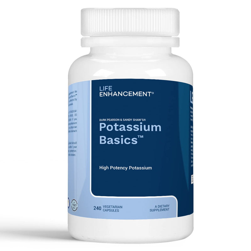[Australia] - Life Enhancement Potassium Basics Supplement, 1020 mg,120 Servings, 240 caps 
