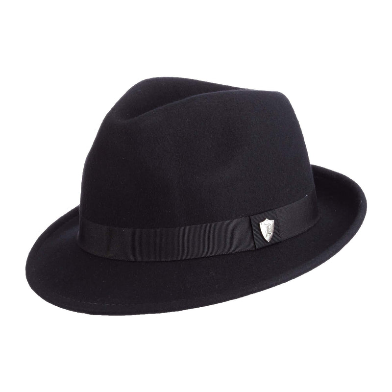 [Australia] - Dorfman Pacific Men's Wool Felt Hat X-Large Black 