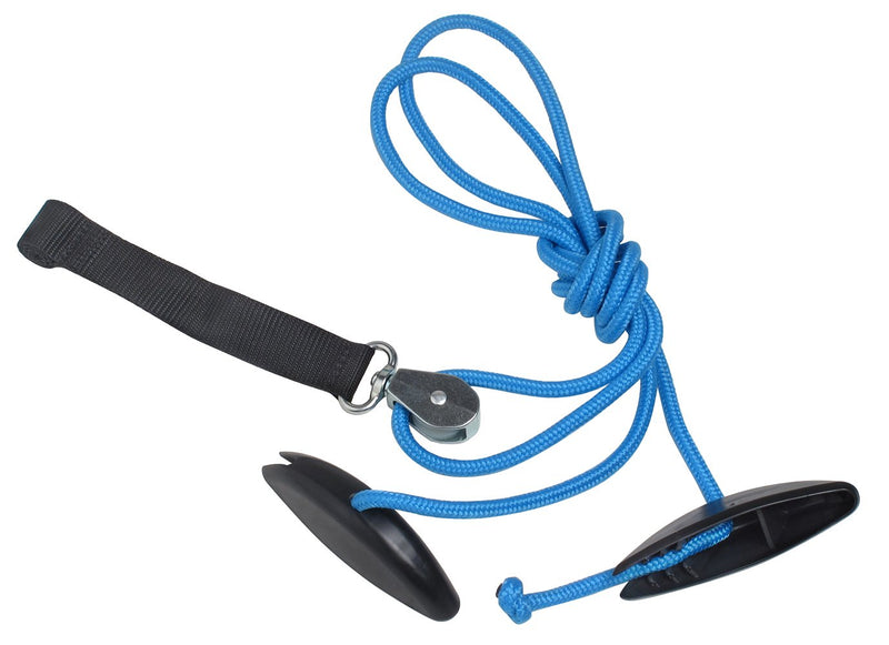 [Australia] - RangeMaster BlueRanger Shoulder Pulley with Patient Guide │ Aids Recovery and Rehabilitation │ Helps Enhance Pain Free Range of Motion │ Adjustable, Web Strap Door Attachment Blue 