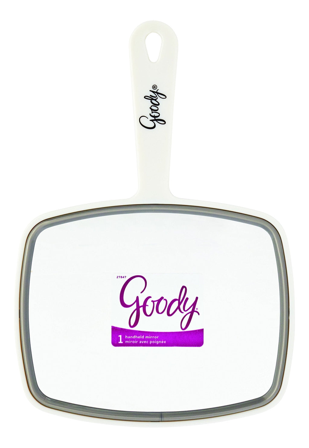 [Australia] - Goody Hair Styling Hand Mirror (11-Inch), (Colors May Vary) (Pack of 2) 