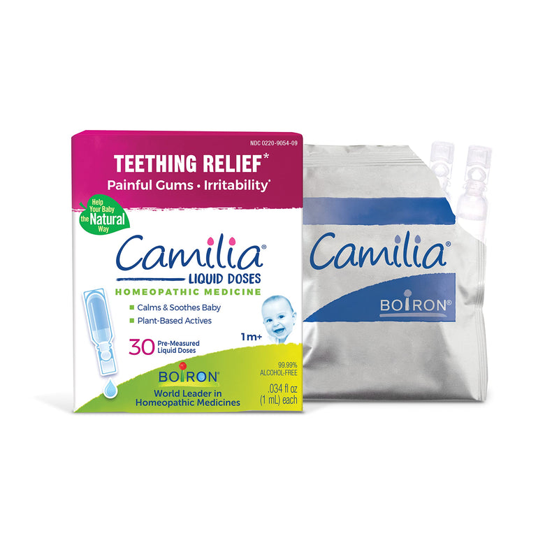 [Australia] - Boiron Camilia, Doses, Homeopathic Medicine for Teething Relief Natural - 30 Count 30 Count (Pack of 1) 