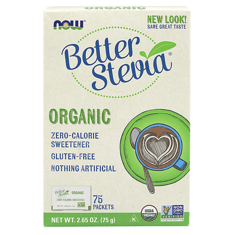 [Australia] - Now Better Stevia Organic Sweetener, 75 Count 