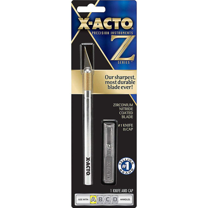[Australia] - X-Acto No 1 Precision Knife | Z-Series, Craft Knife, with Safety Cap, #11 Fine Point Blade, Easy-Change Blade System Z-Series #1 Knife 