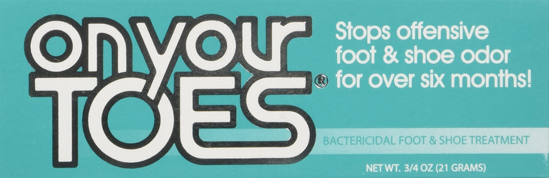 [Australia] - On Your Toes Foot Bactericide Powder - Eliminates Foot Odor for Six Months, 21 grams (One Pack) 21 Gram (Pack of 1) 