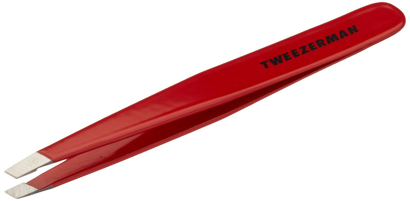 [Australia] - Tweezerman Stainless Steel Slant Signature Red Tweezer 