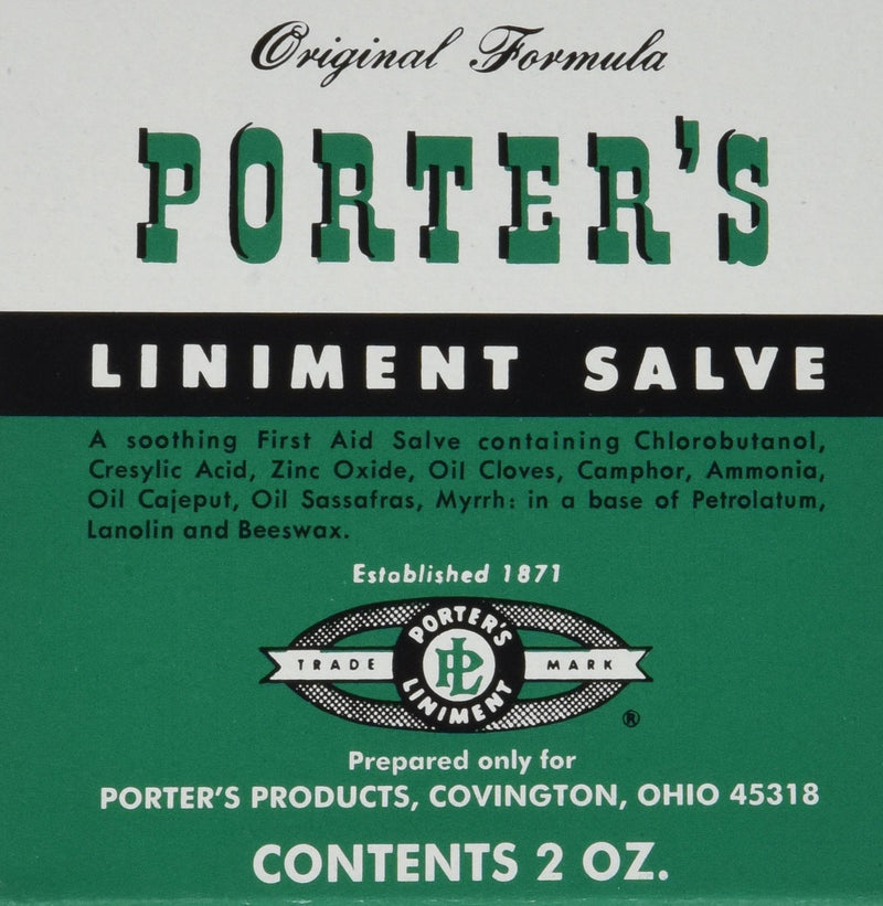 [Australia] - Porter's Liniment Salve, 2 Count 