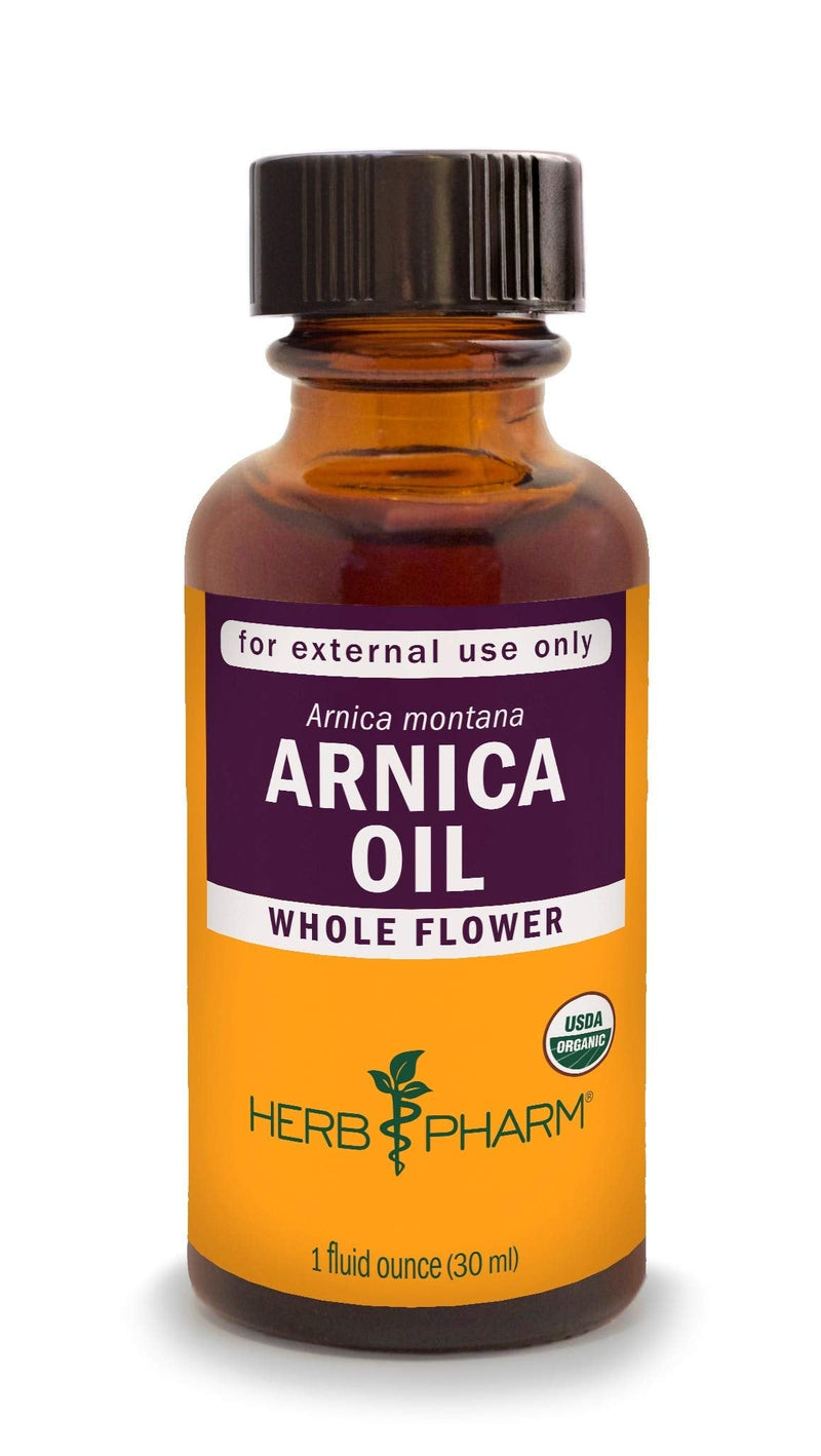 [Australia] - Herb Pharm Certified Organic Oil, Arnica, 1 Fl Oz 1 Fl Oz (Pack of 1) 