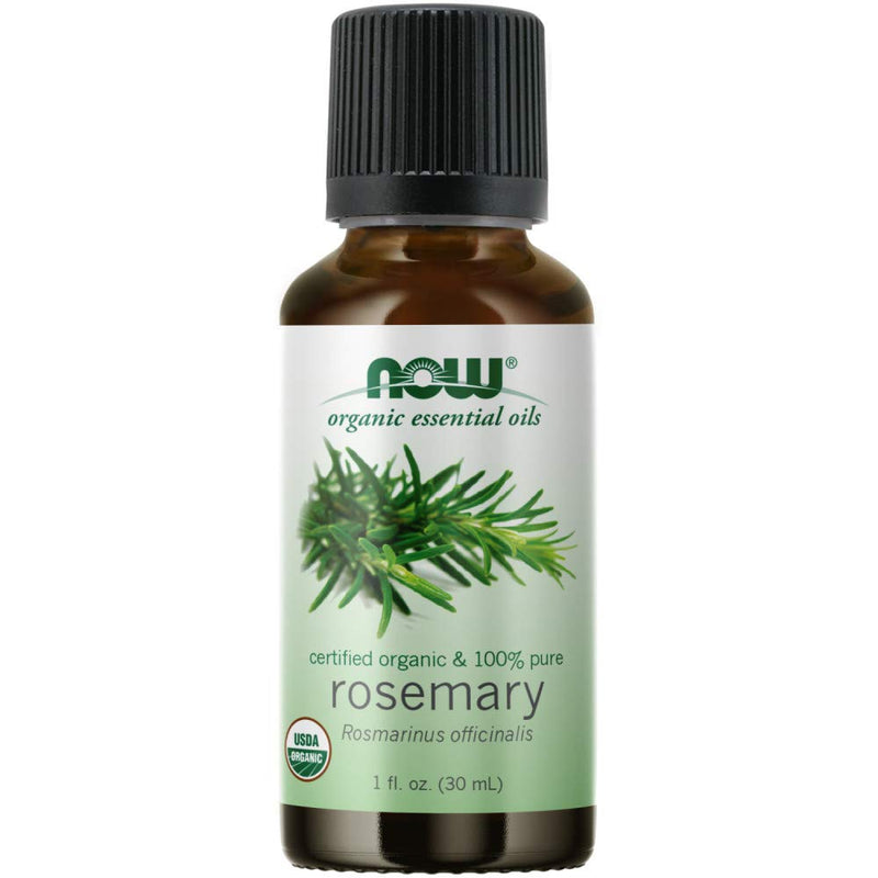[Australia] - NOW Foods Rosemary Oil Certified Organic 1 fl oz (30 ml) Liquid 