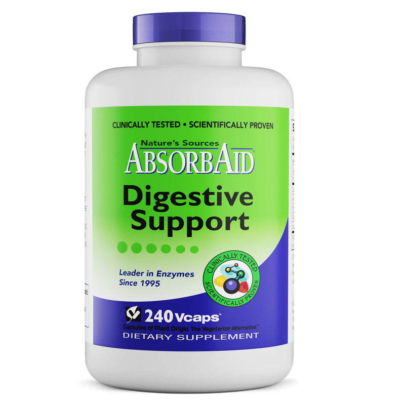 [Australia] - AbsorbAid Digestive Enzymes 240 vCaps, Proven to Increase Vital Nutrient Absorption by up to 71% 