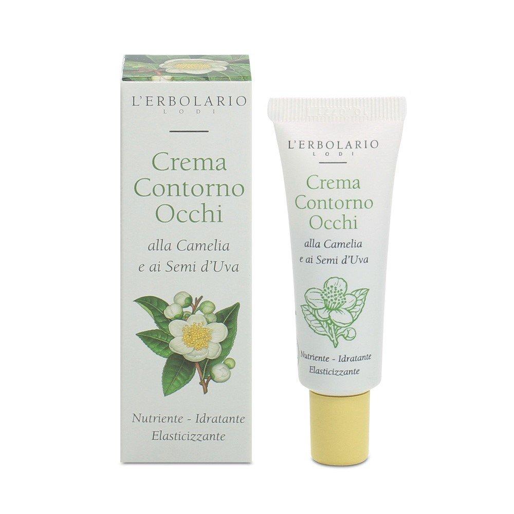 [Australia] - L'Erbolario - Eye Contour Cream - Nourishing, Moisturizing & Elasticizing - with Camelia & Grape Seeds, 0.5 oz 