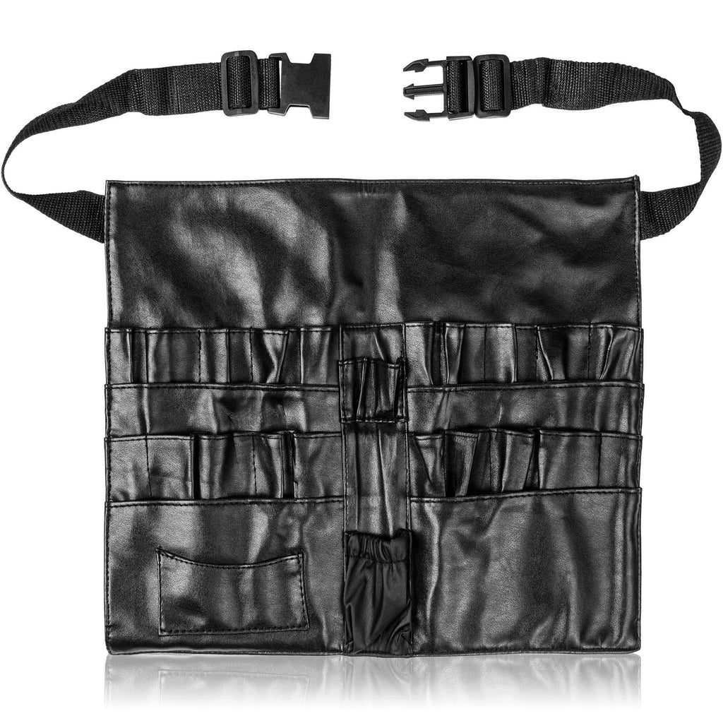 [Australia] - SHANY Urban Gal Collection Professional Makeup Apron - Makeup Artist Brush belt - Leather BLACK LEATHER 