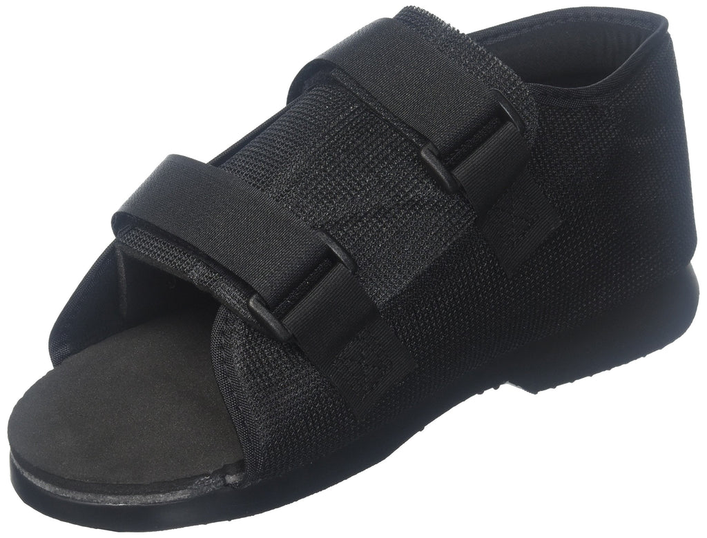 [Australia] - Medline ORT30300WM Semi-Rigid Post-Op Shoe, Medium, Women, Black 